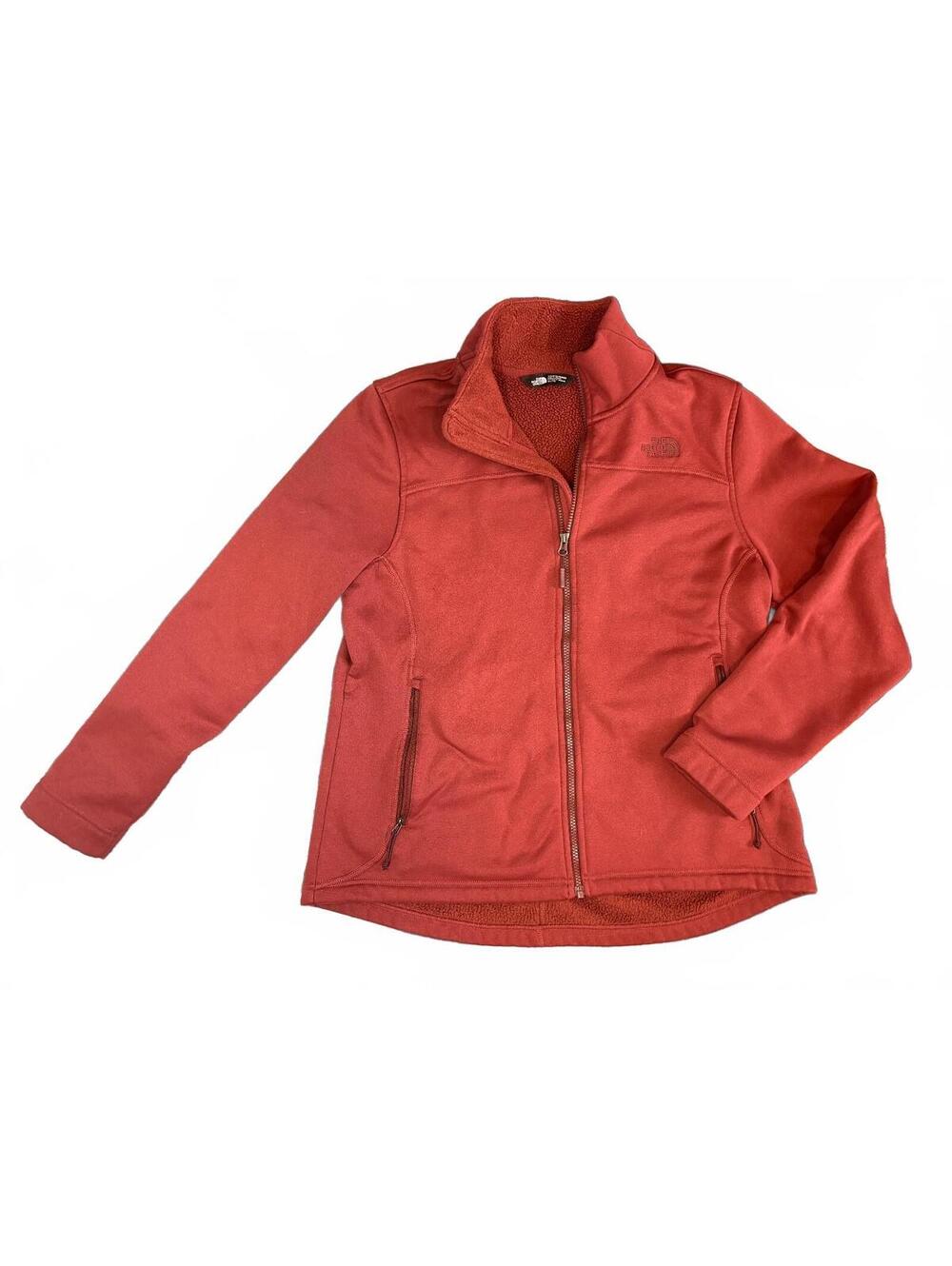 The North Face Women's XL Burgundy Red Fleece Jacket Full Zip Outdoor Activewear